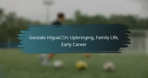 Gonzalo Higuaín: Upbringing, Family Life, Early Career