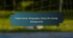 Pablo Aimar: Biography, Early Life, Family Background